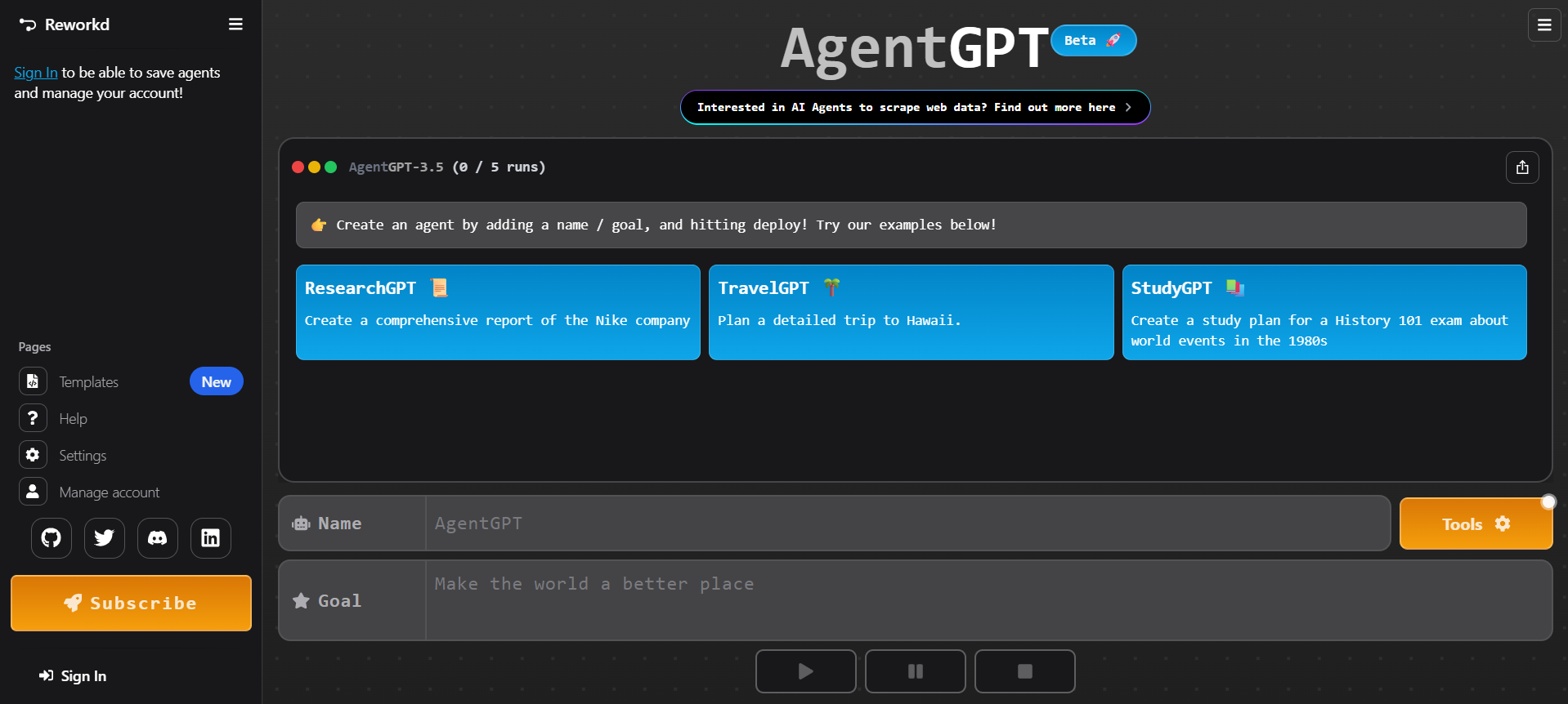 AgentGPT