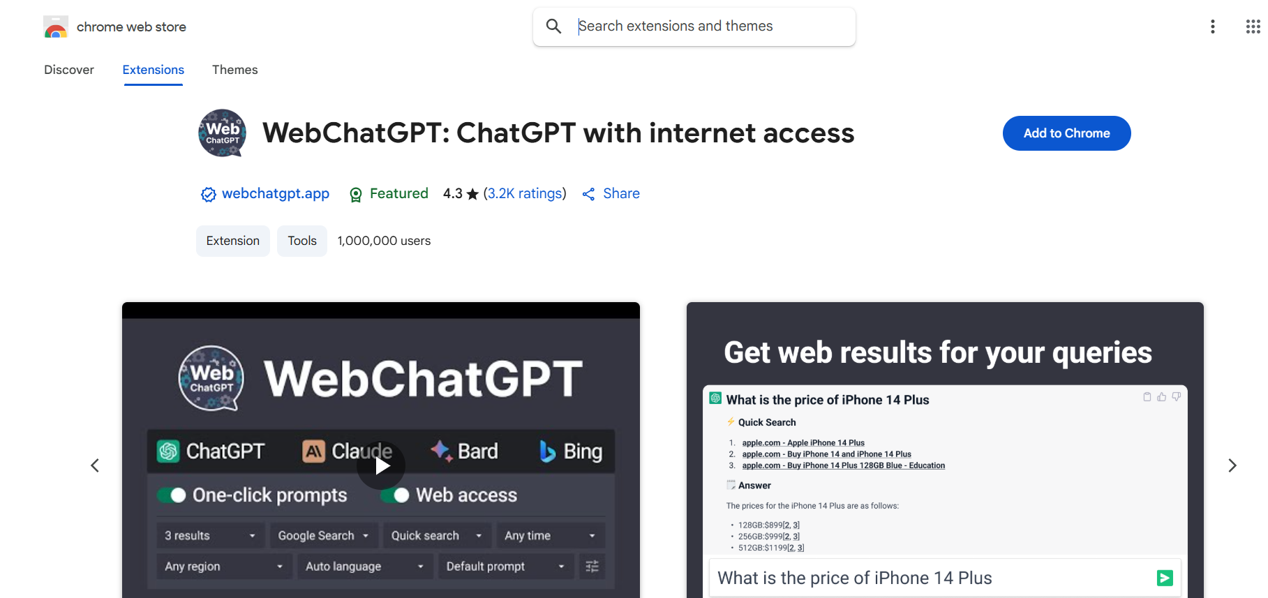 Web ChatGPT