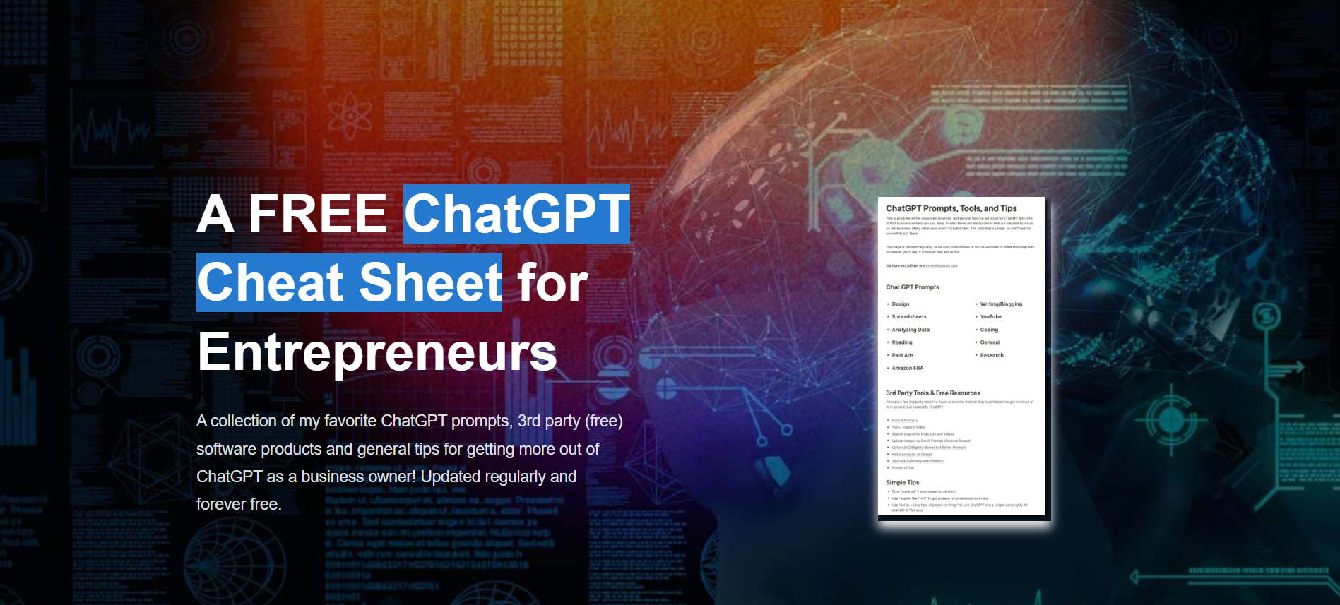 GPT Cheat Sheet