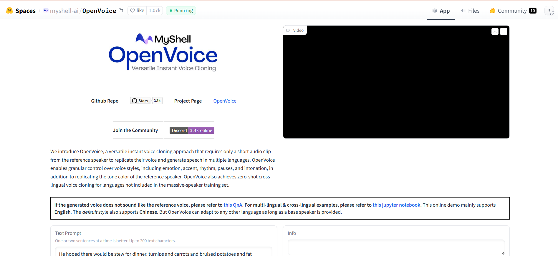 Open Voice