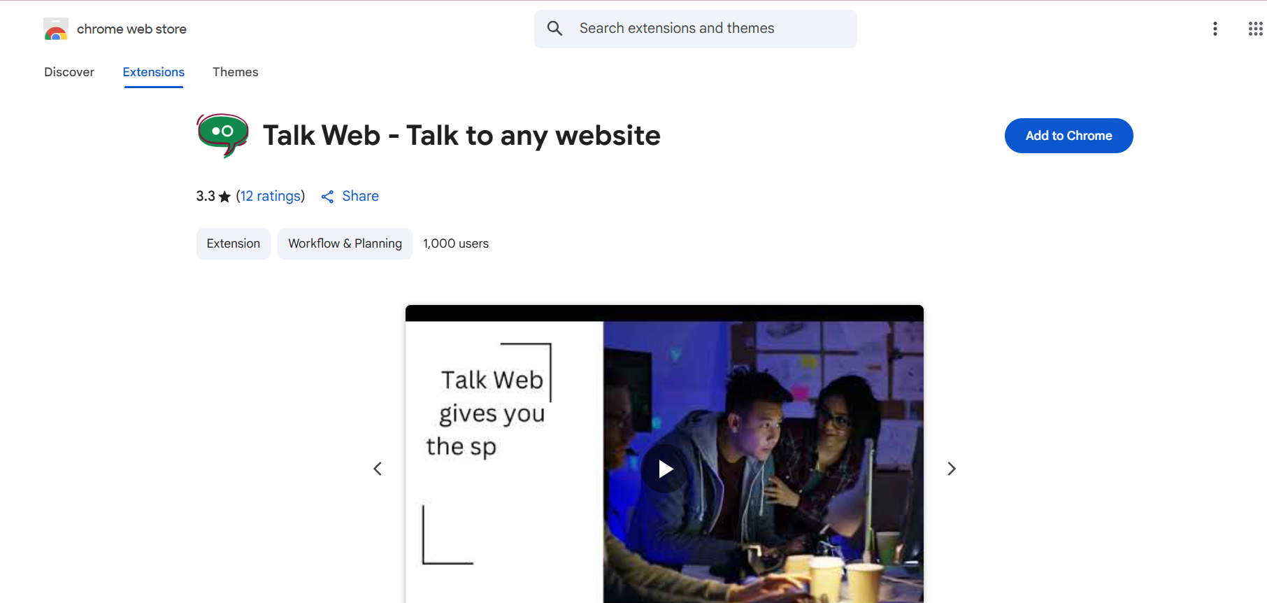 Talk Web