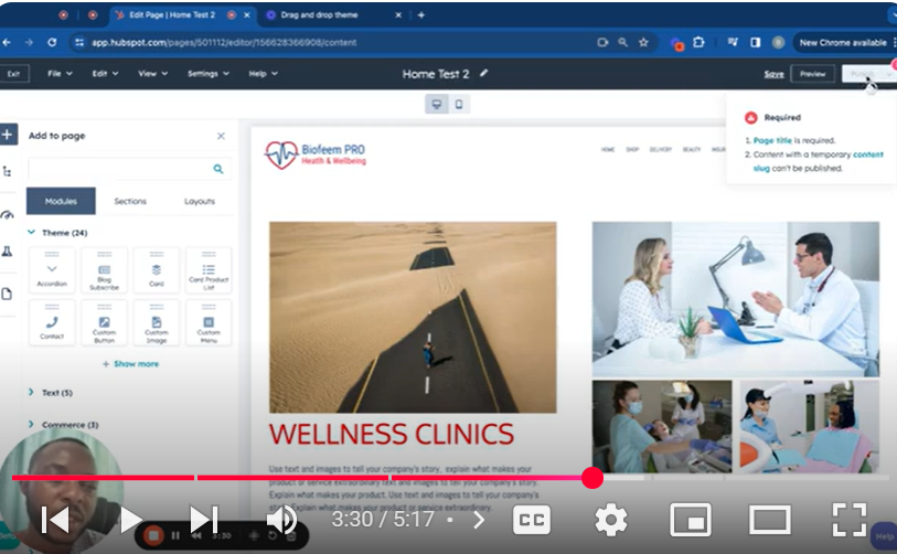 Mastering HubSpot CMS: Part 9 – Page Editor
