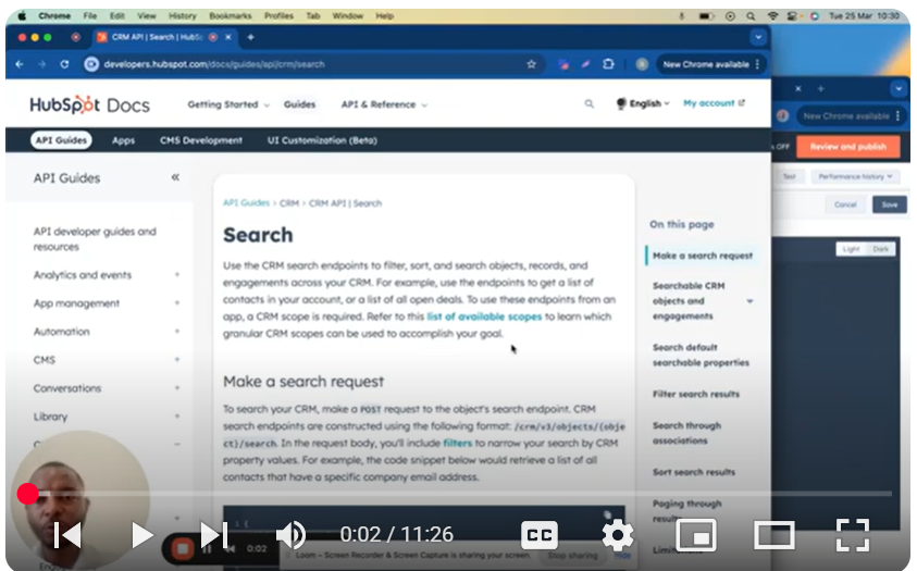 Mastering HubSpot API: How to Use HubSpot’s CRM Search API – WF Custom Coded Actions