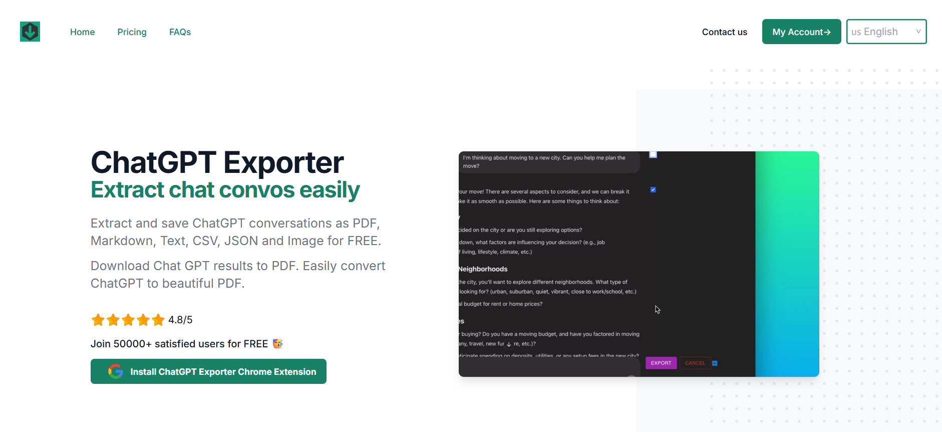 ChatGPT Exporter