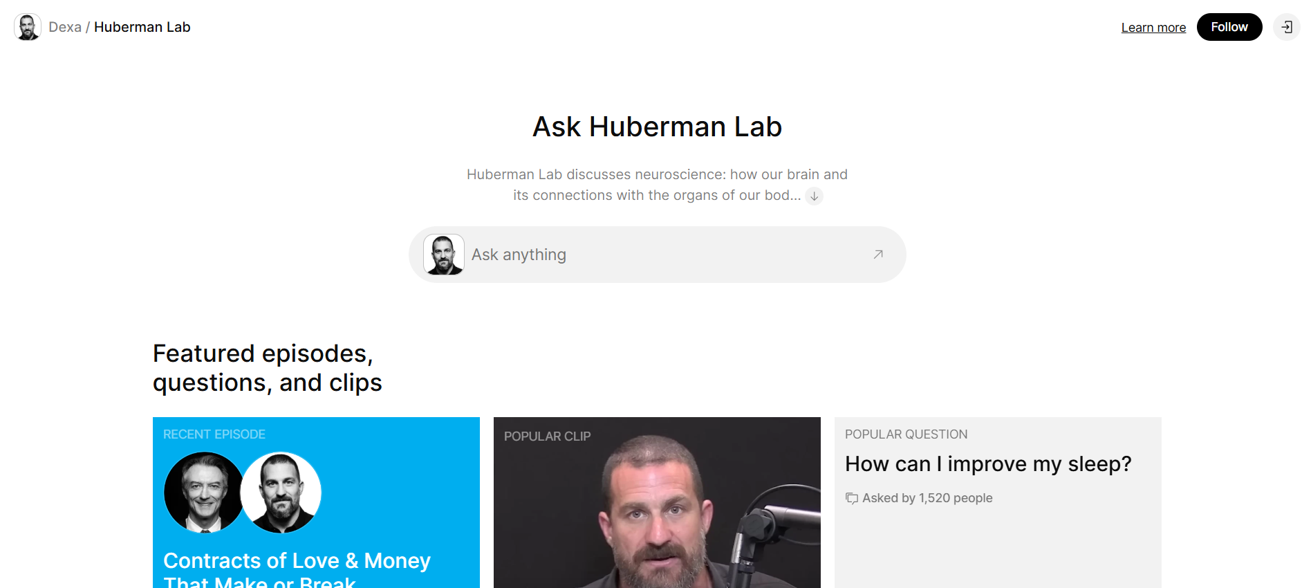 Huberman AI