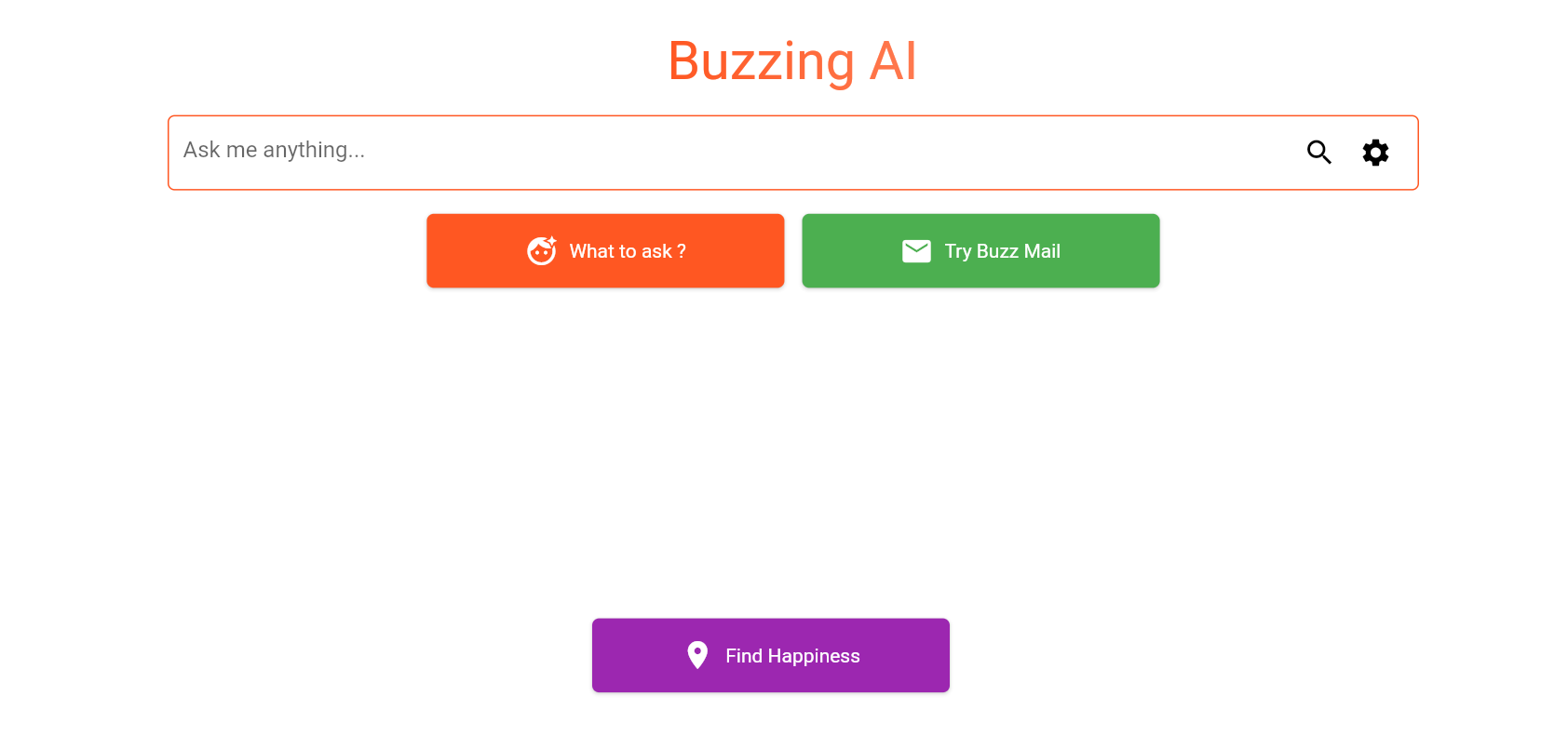 Ask Buzzing AI