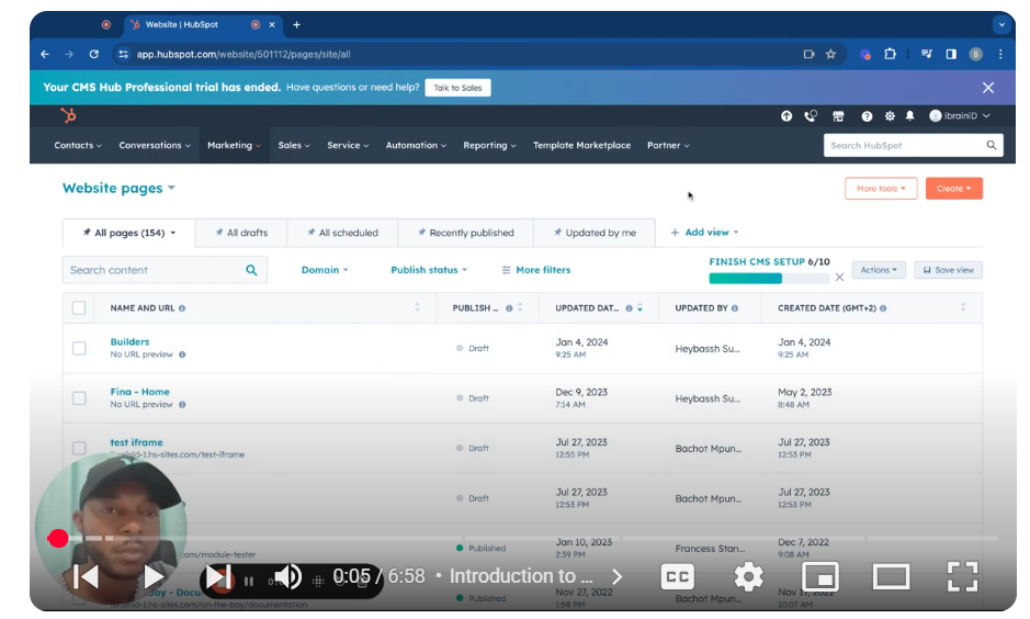 Mastering HubSpot CMS: Settings – Domain Connection and DNS