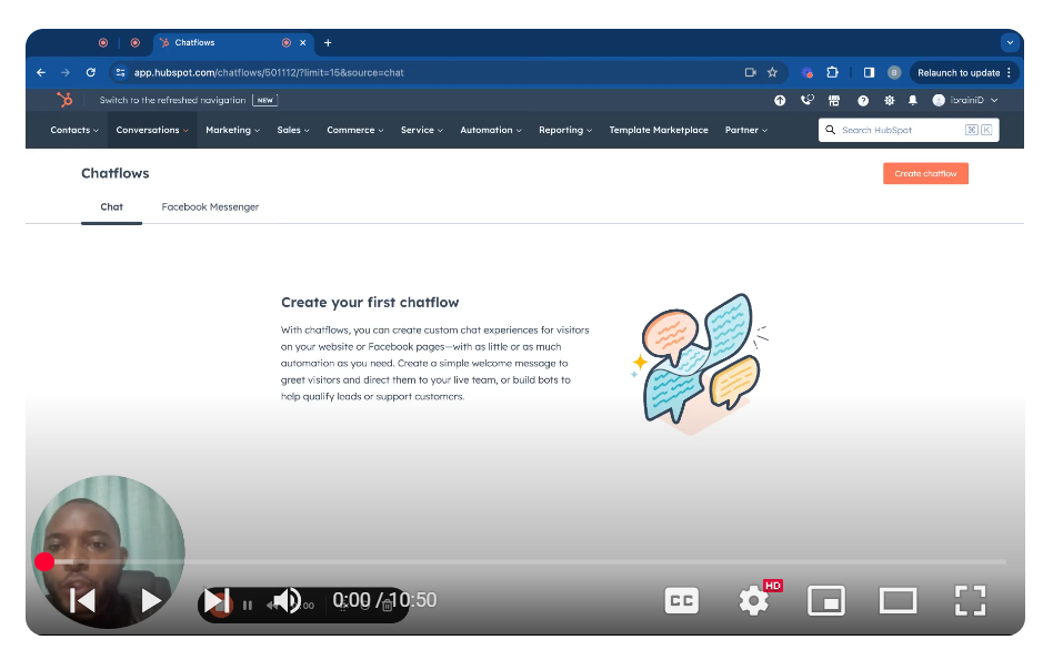 How to Create Chatflow in HubSpot – Mastering HubSpot CRM