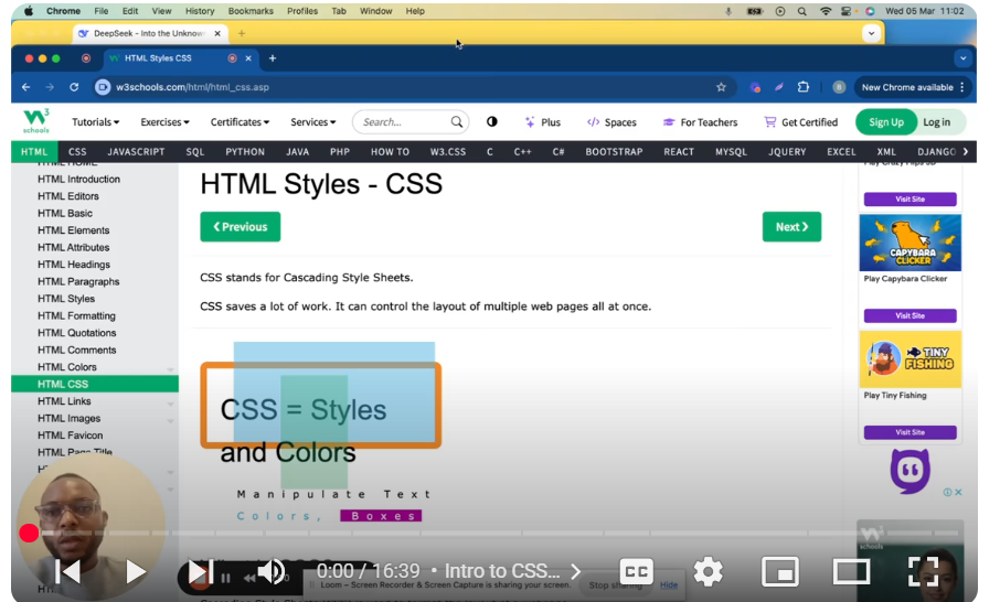 Learn HTML with AI Pt.13 – HTML & CSS: A Beginner’s Guide to Styling Webpages