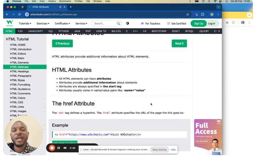 Learn HTML with AI Pt.5 – Attributes: A Step-by-Step Guide for Beginners – ChatGPT & W3Schools