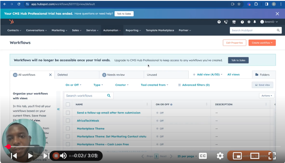 Mastering Hubspot Workflow Part 3: Tell team members when a form is submitted
