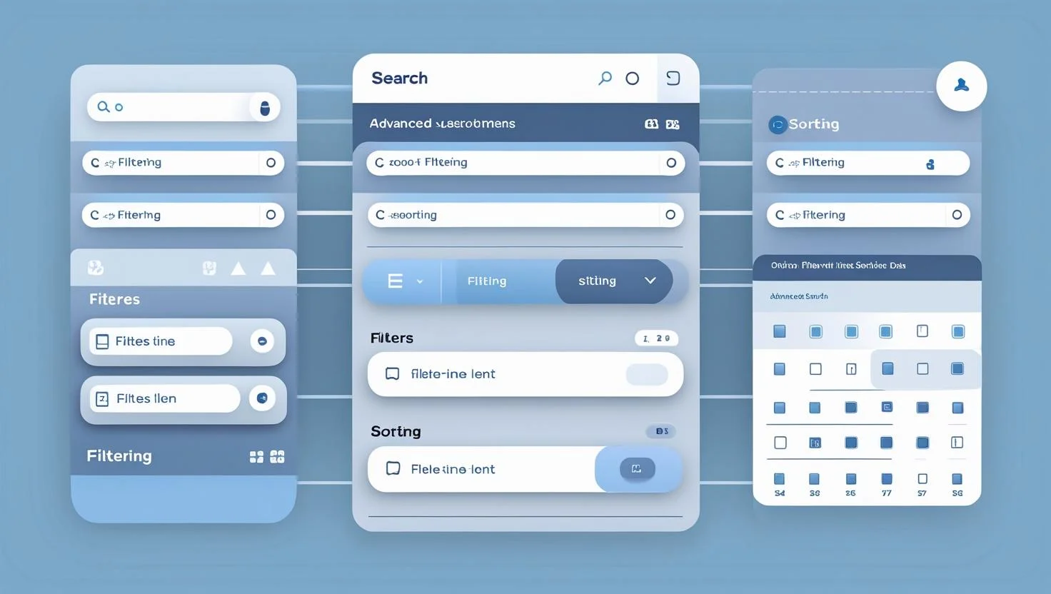 Advanced Search & Filtering Modules