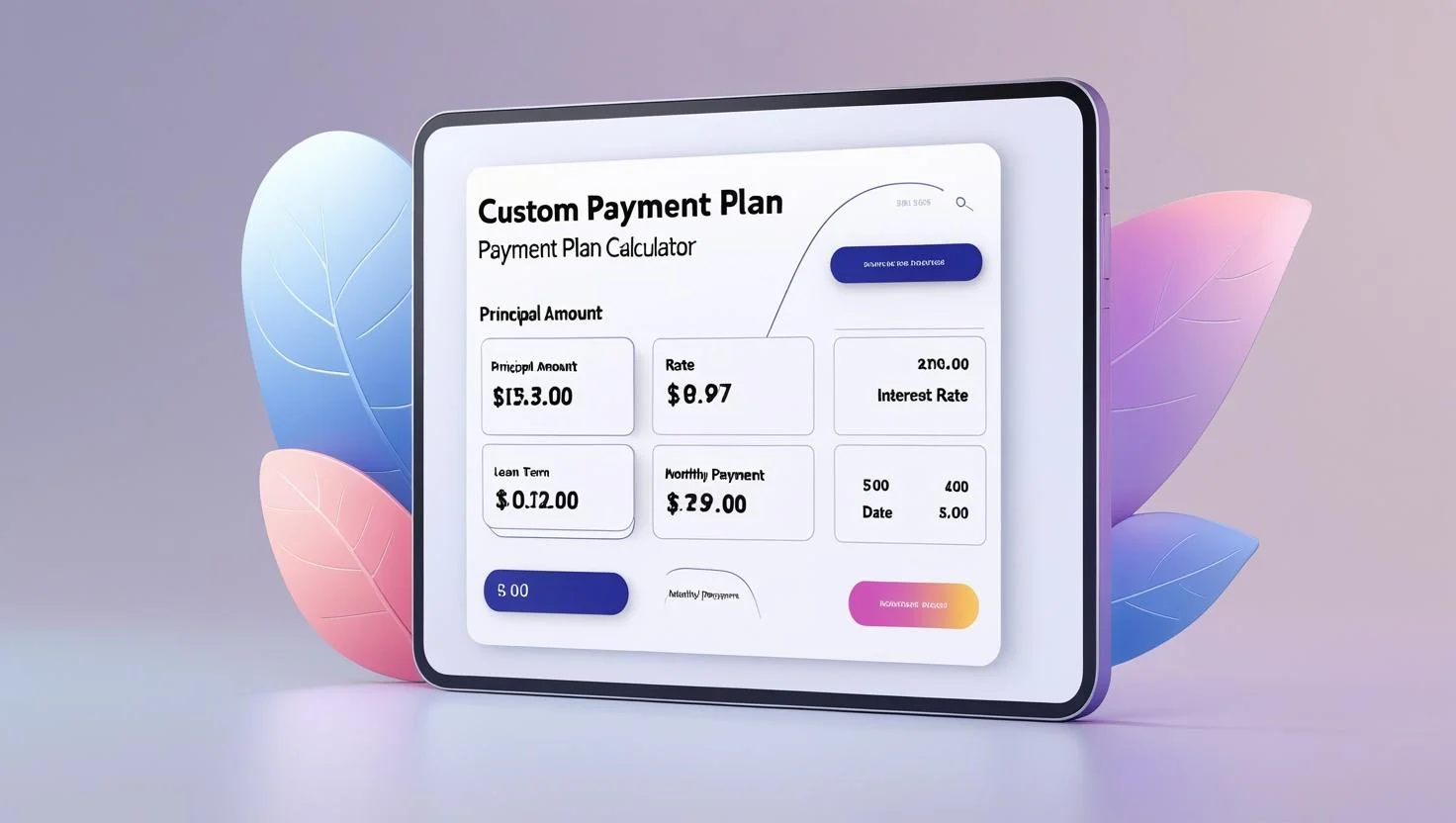 Custom Payment Plan Calculators