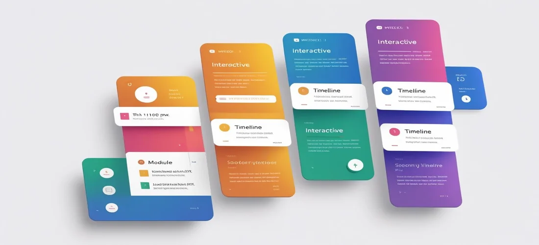 Interactive Timeline Modules