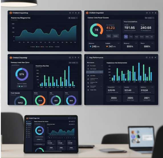 Custom Chatbot Reporting Dashboards