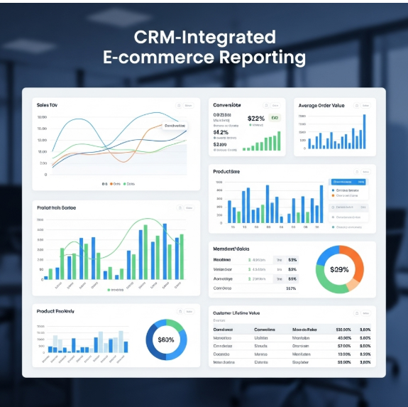 CRM-integrated E-commerce Reporting