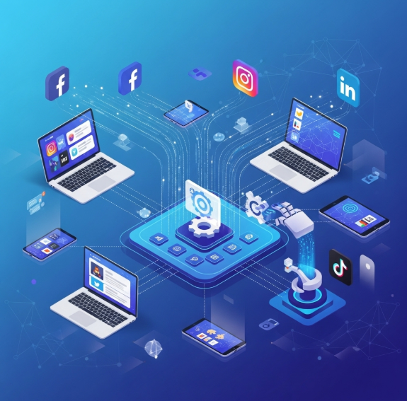 Integrated Social Media Posting Automation